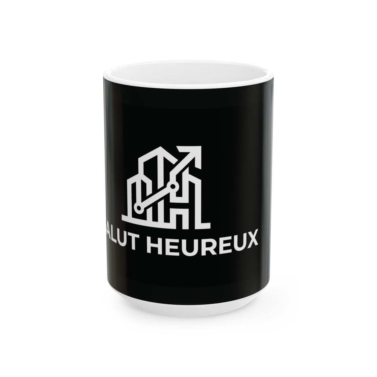 Salut Heureux Ceramic Mug – 11oz & 15oz