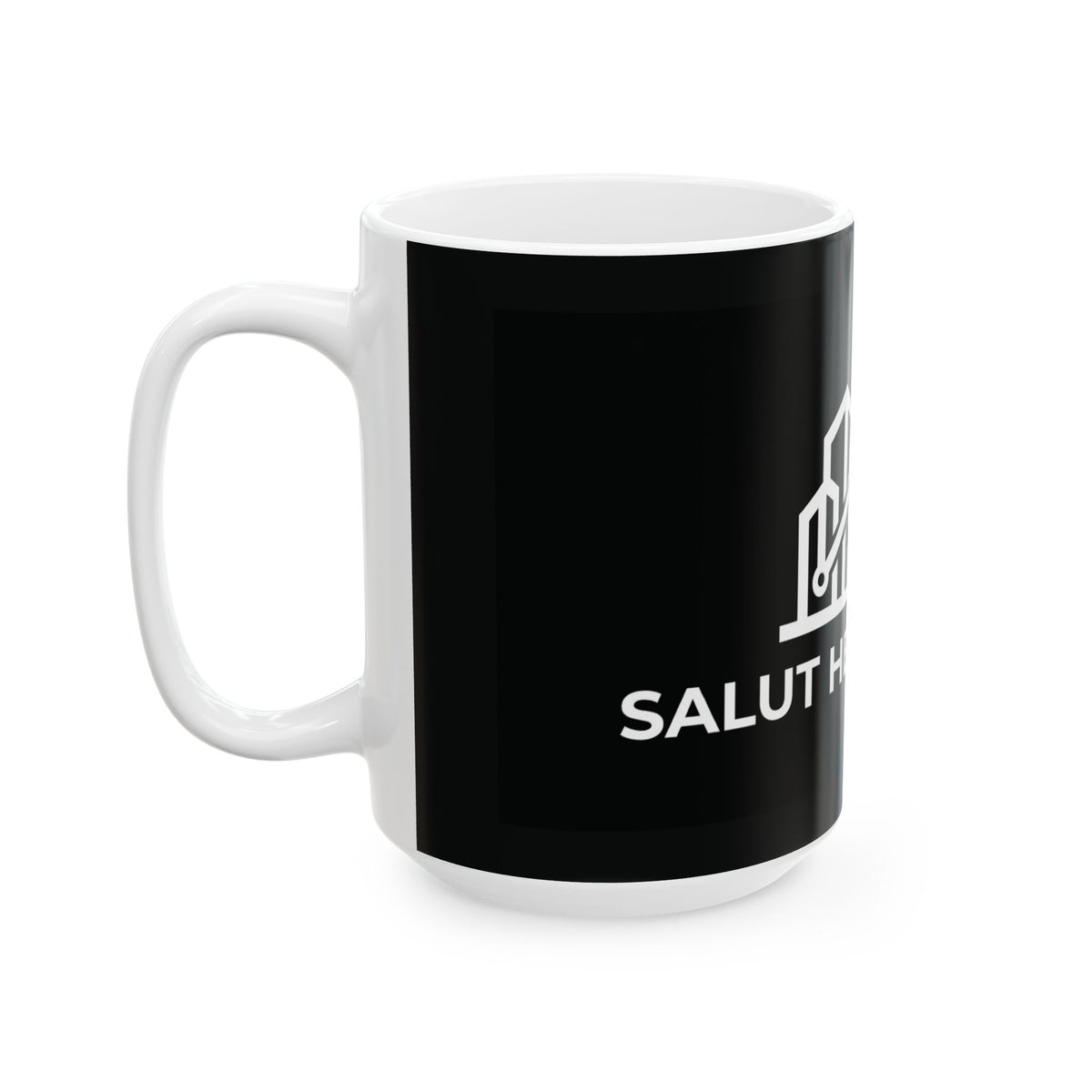 Salut Heureux Ceramic Mug – 11oz & 15oz