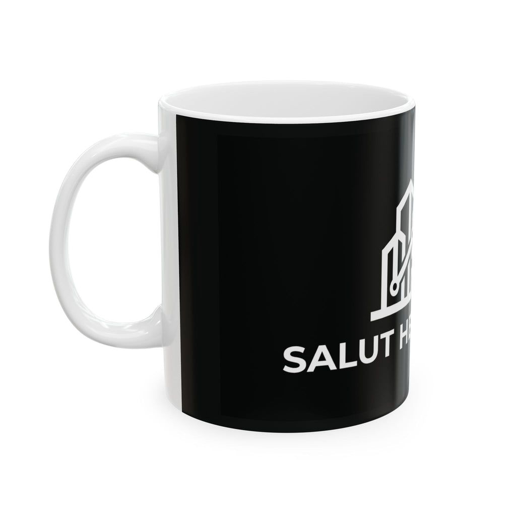 Salut Heureux Ceramic Mug – 11oz & 15oz