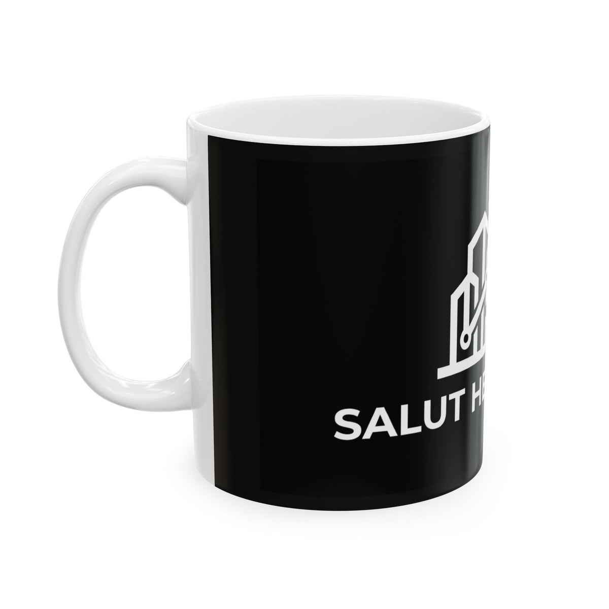 Salut Heureux Ceramic Mug – 11oz & 15oz