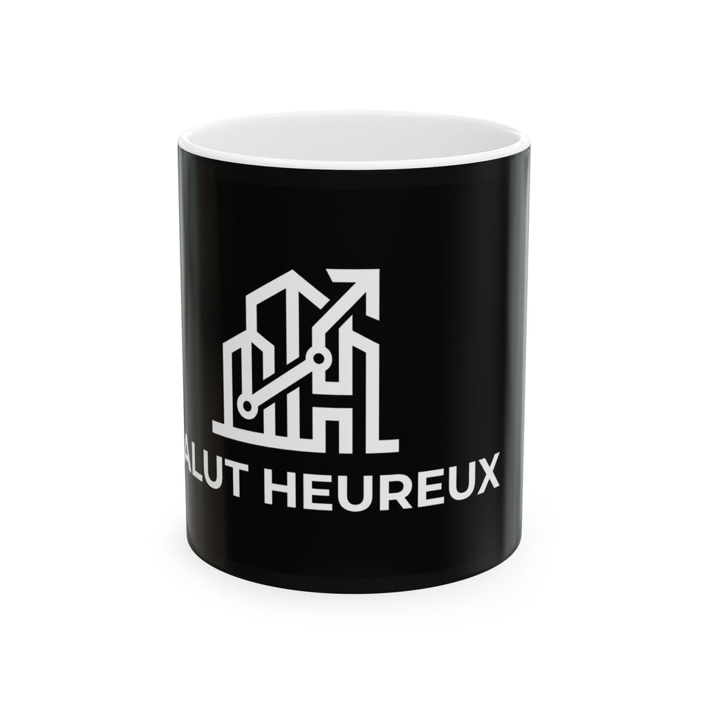 Salut Heureux Ceramic Mug – 11oz & 15oz