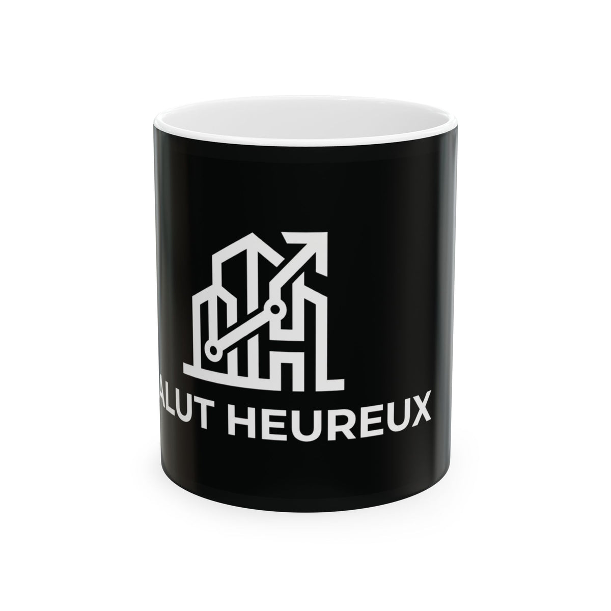 Salut Heureux Ceramic Mug – 11oz & 15oz