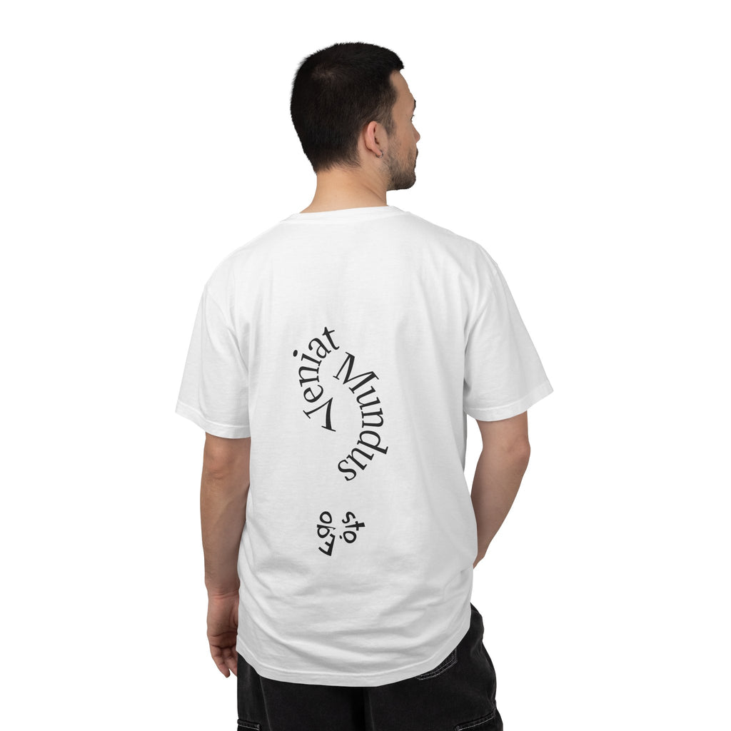 Salut Heureux Pocket Tee – Heavyweight Garment-Dyed Cotton
